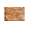 Bestcharcoal eiken houten snijplank - 40 x 30 x 4 cm
