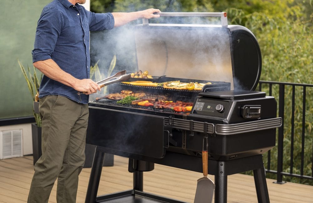 Traeger Ironwood Xl in gebruik