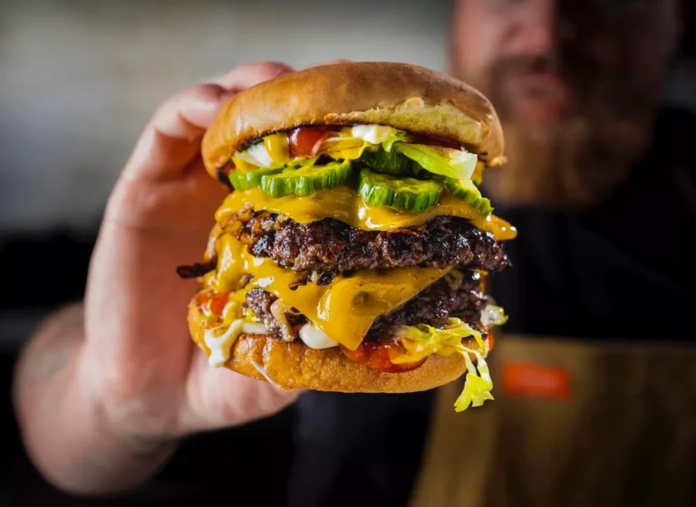 Smash burger recept