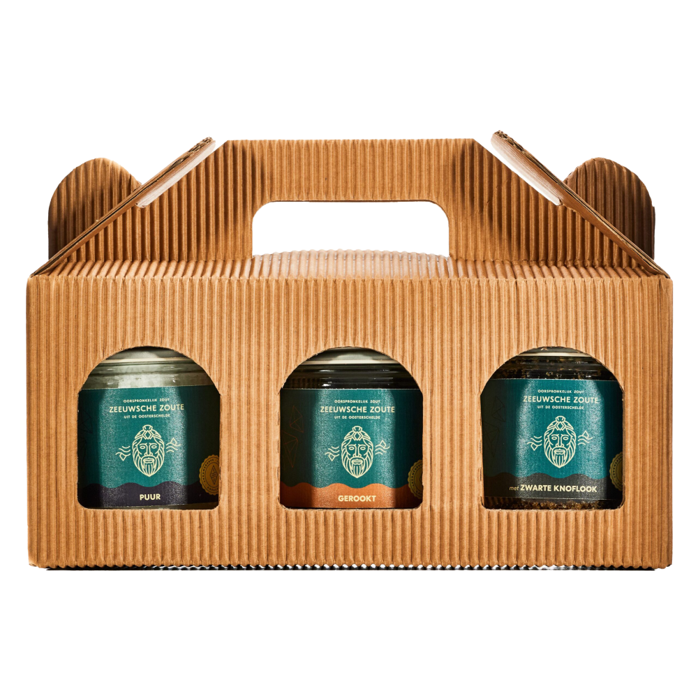 Zeeuwsche Zoute Trioset BBQ zout