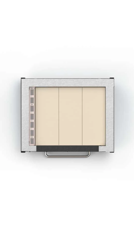 Vonken original houtoven doorsnee vloer vloeroppervlak