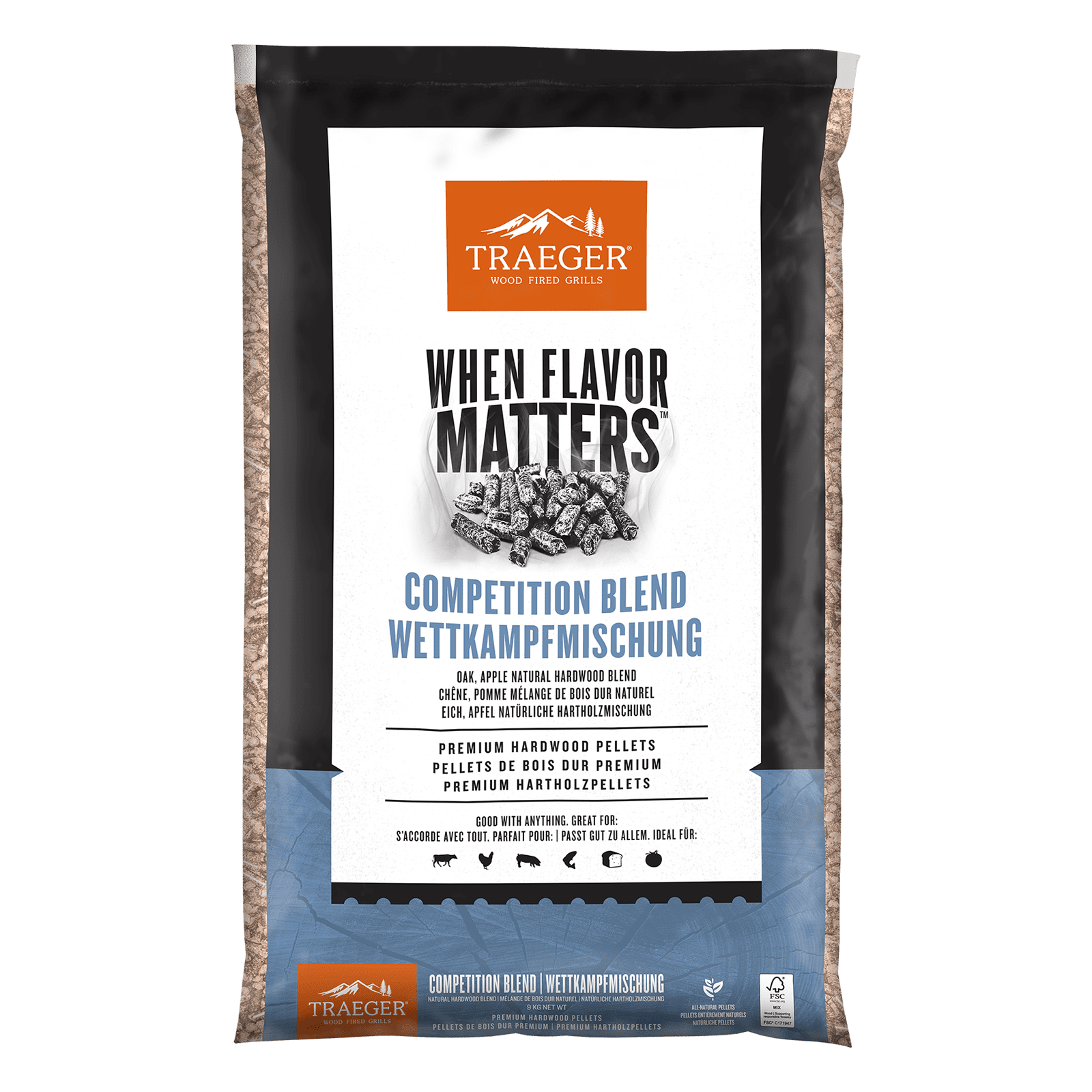 Traeger competition BBQ hout pellets