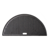 Bestcharcoal halvemaanvormige gietijzeren schijf - griddle - Large