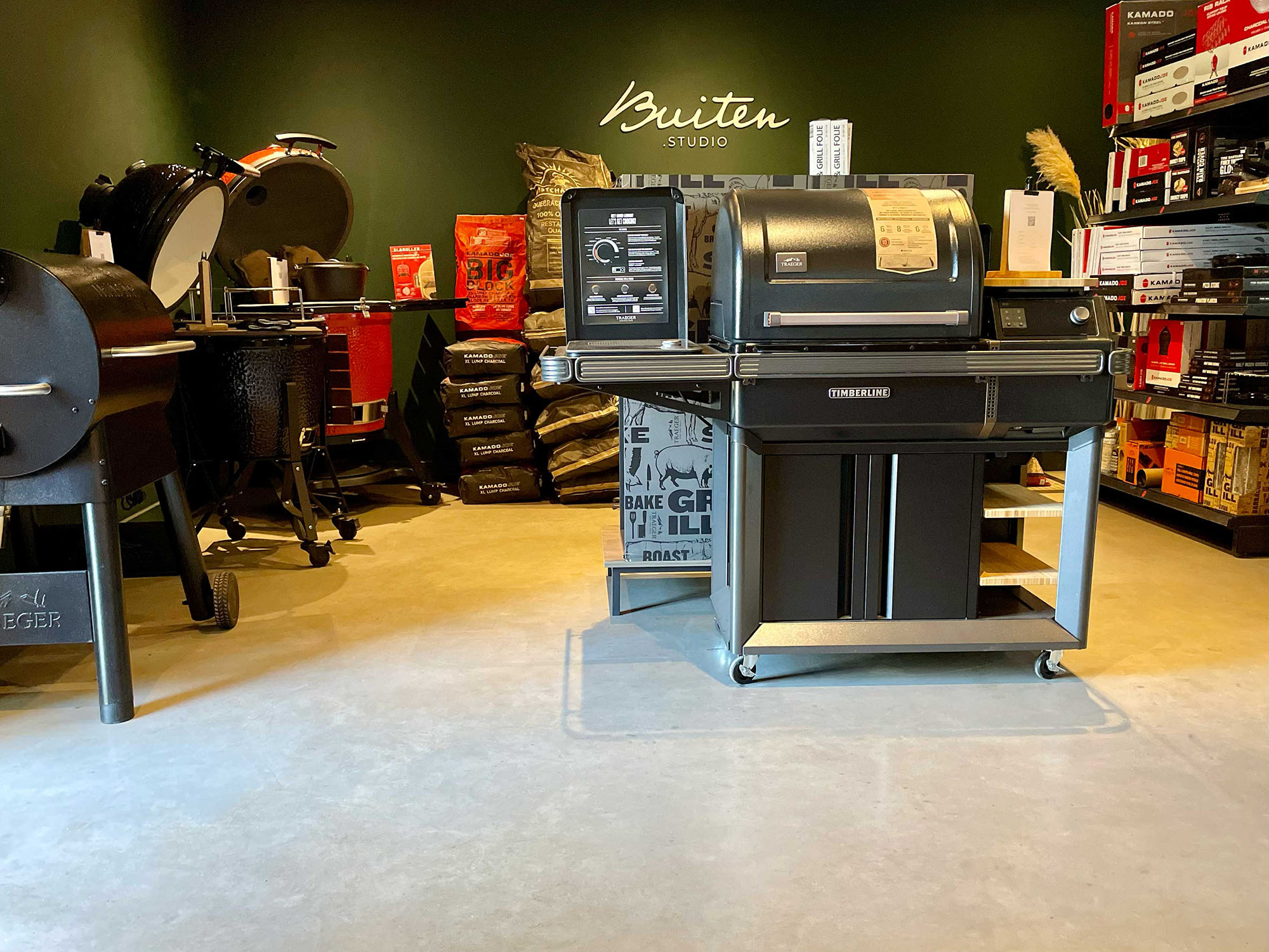 Traeger Timberline L bij Buiten.studio in Apeldoorn