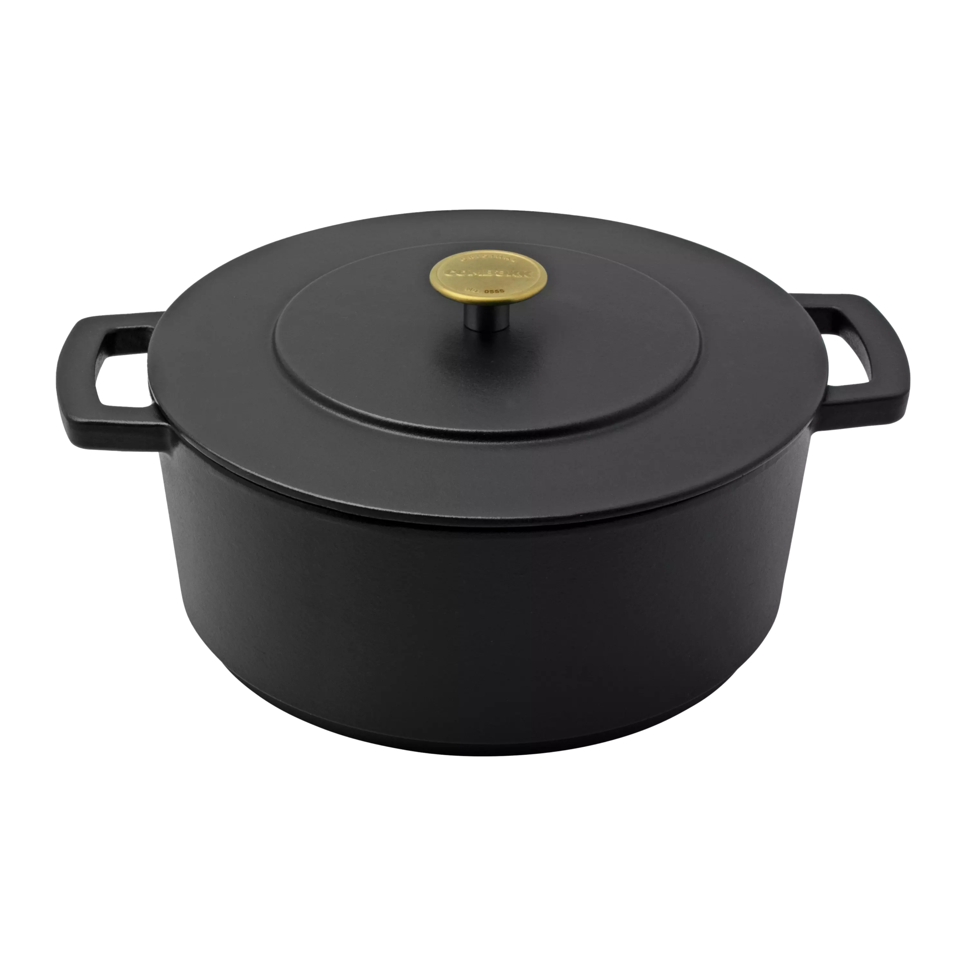 Combekk Original Dutch Oven gietijzeren pan, zwart