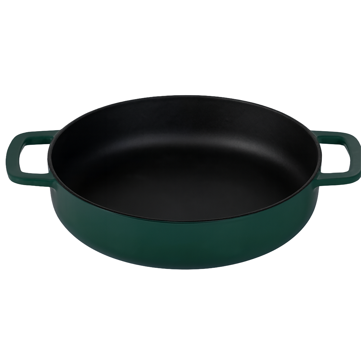 COMBEKK skillet 24 cm geëmailleerd gerecycled gietijzer Holly green
