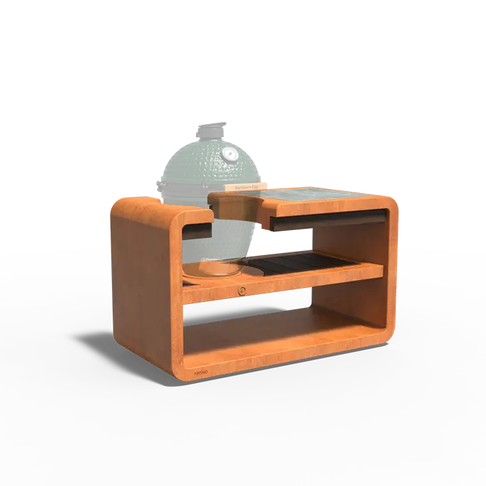 Adezz STATION cortenstaal buitenkeuken – 1.5m