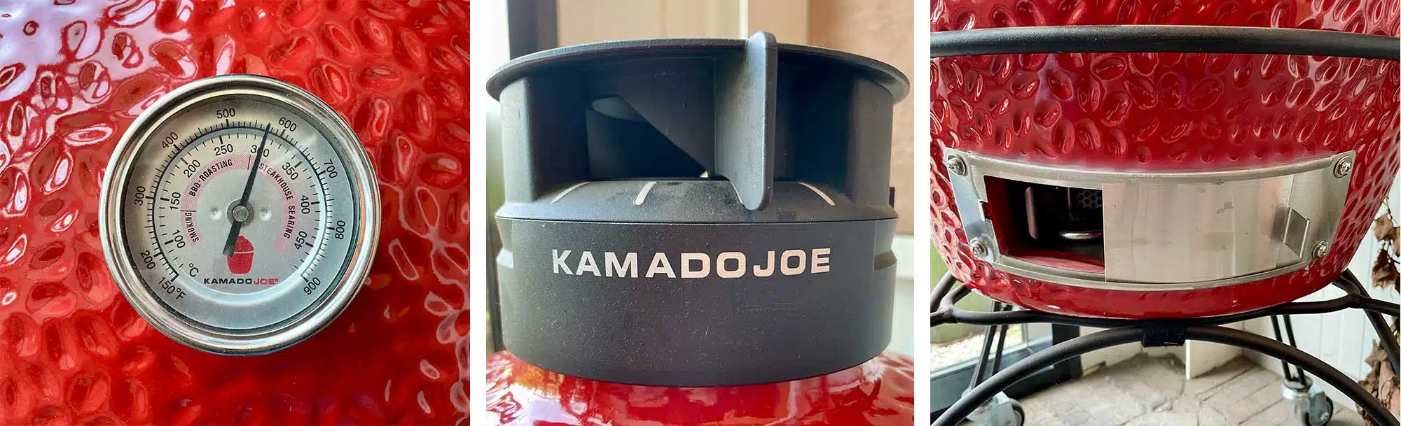 Kamado temperatuur 300 graden