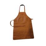 OFYR Leren Schort Bruin