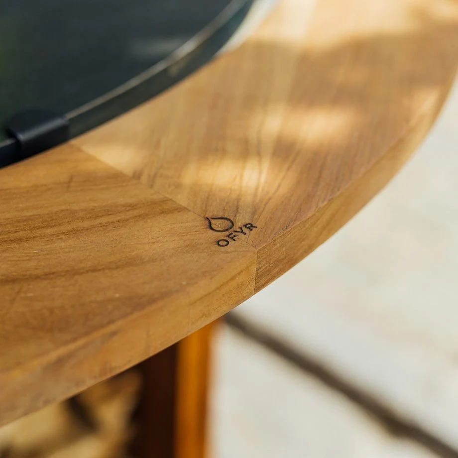 OFYR Fire Guard teakhouten ring