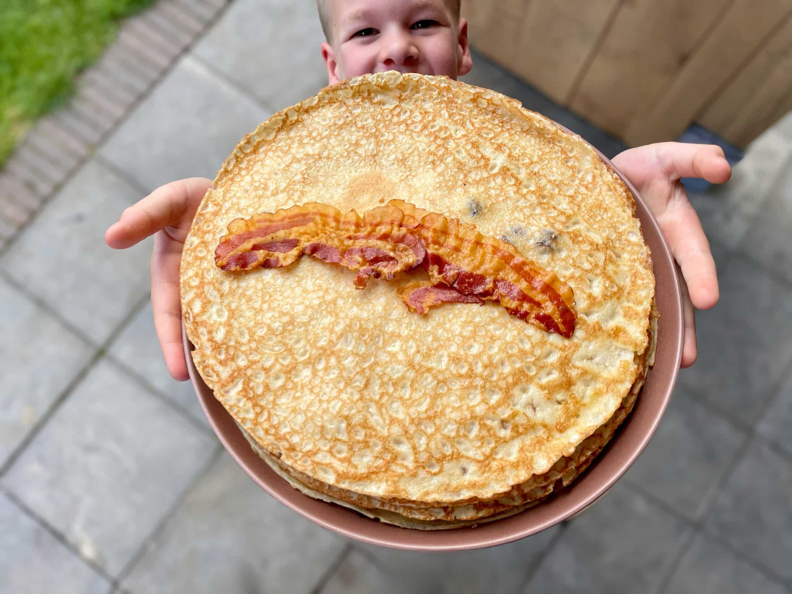 Pannenkoeken op de BBQ