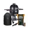 Monolith Avantgarde Classic starterset kamado bbq met hoes, houtskool, one minute lighter en rookpellets