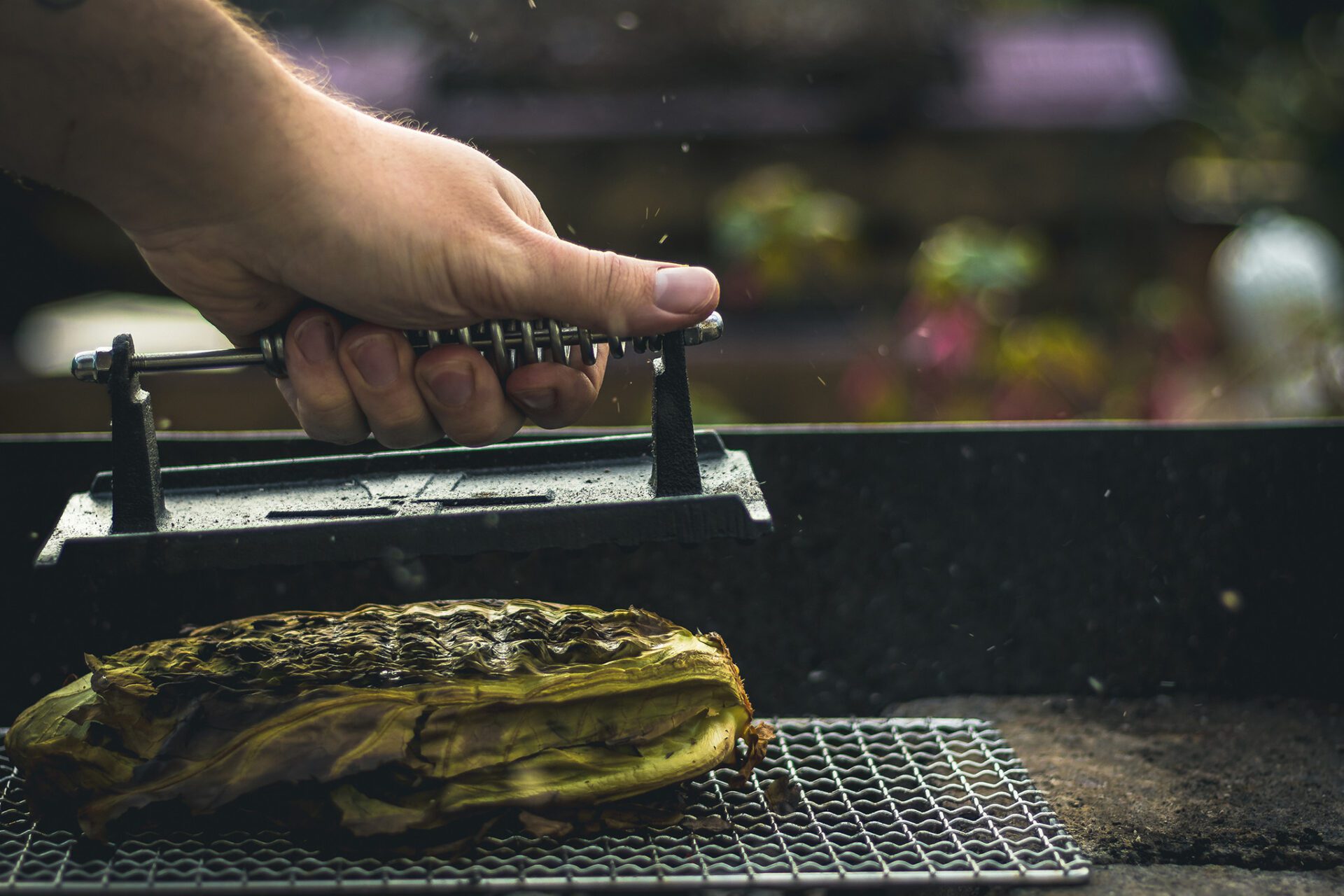 The Windmill Bacon press