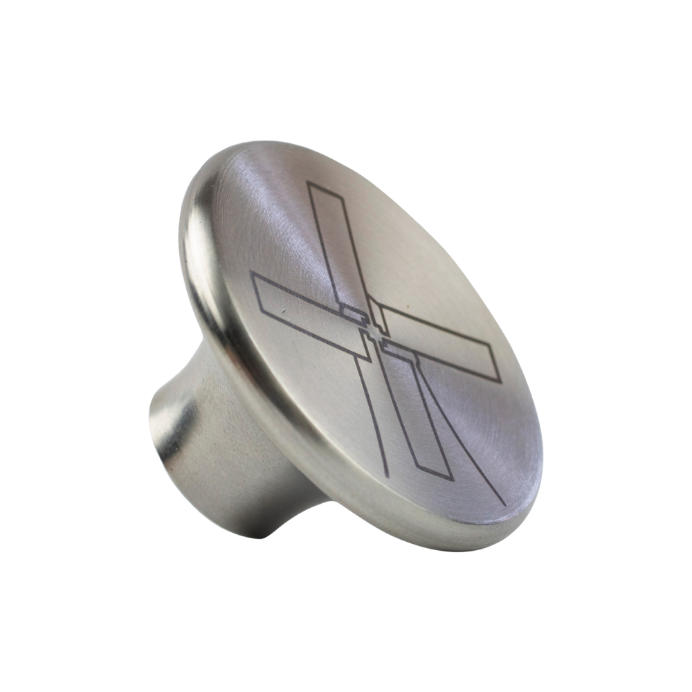 The Windmill dekselknop rvs L