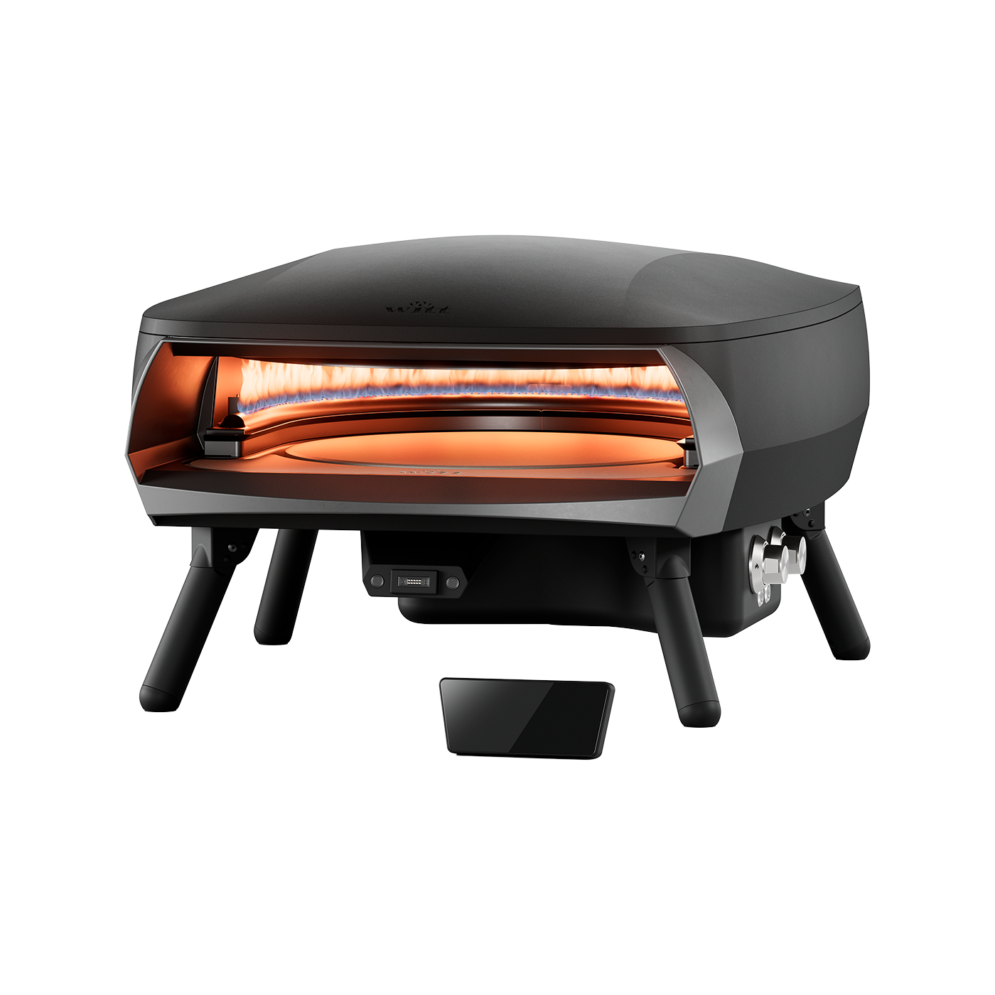 Witt Etna Rotante Control 16 inch pizza oven op gas