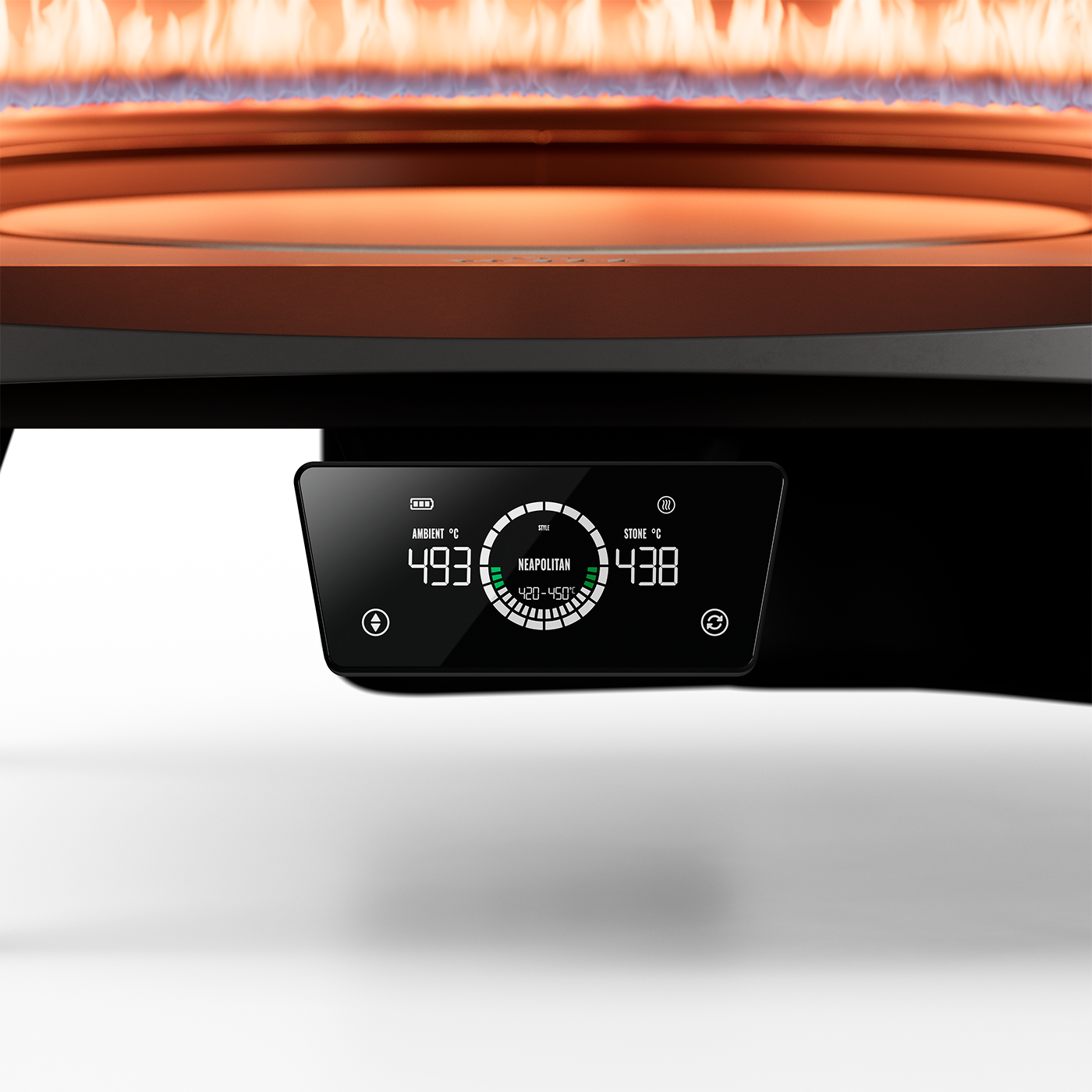 Witt Etna Rotante Control 16 inch pizza oven op gas