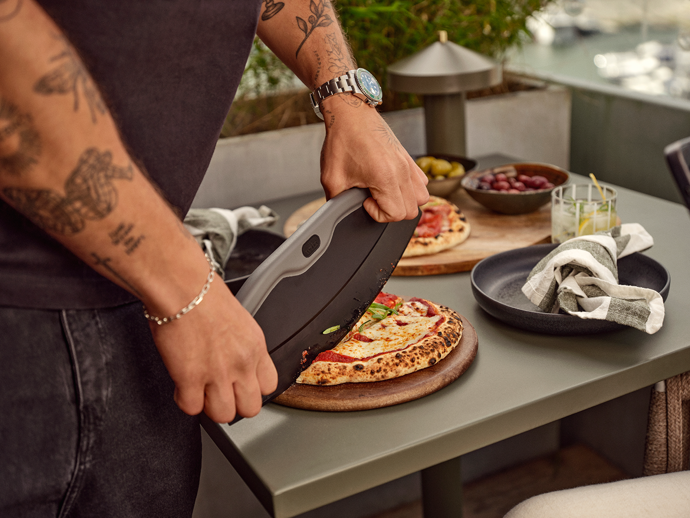 Witt Pizza pizzasnijder rocker