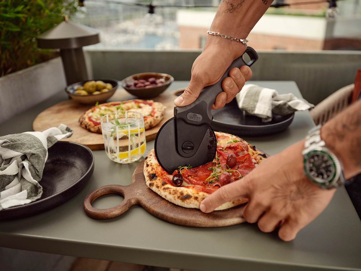 Witt Pizza pizzasnijder wiel