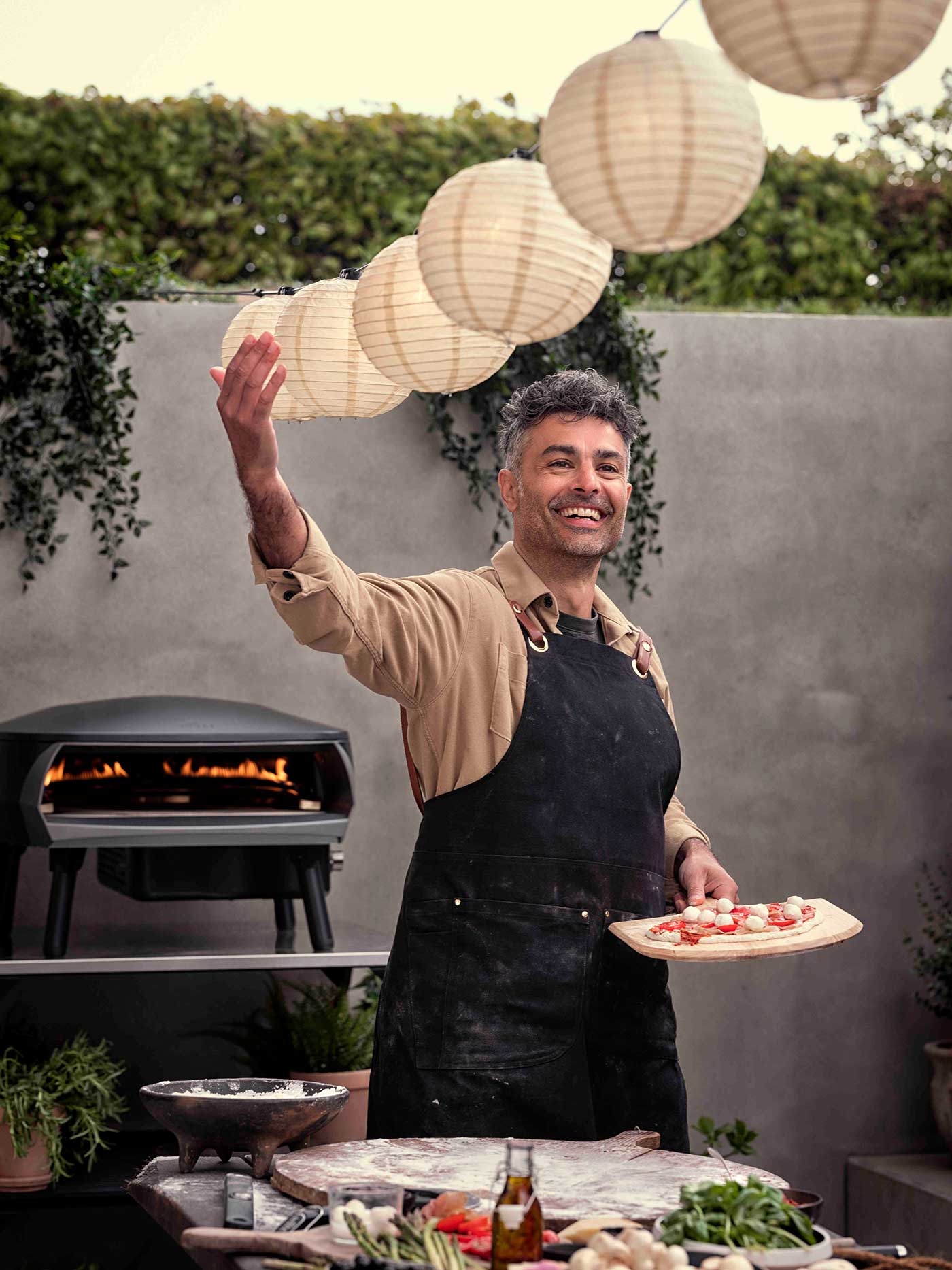 Witt Etna Rotante 16 inch pizza oven op gas