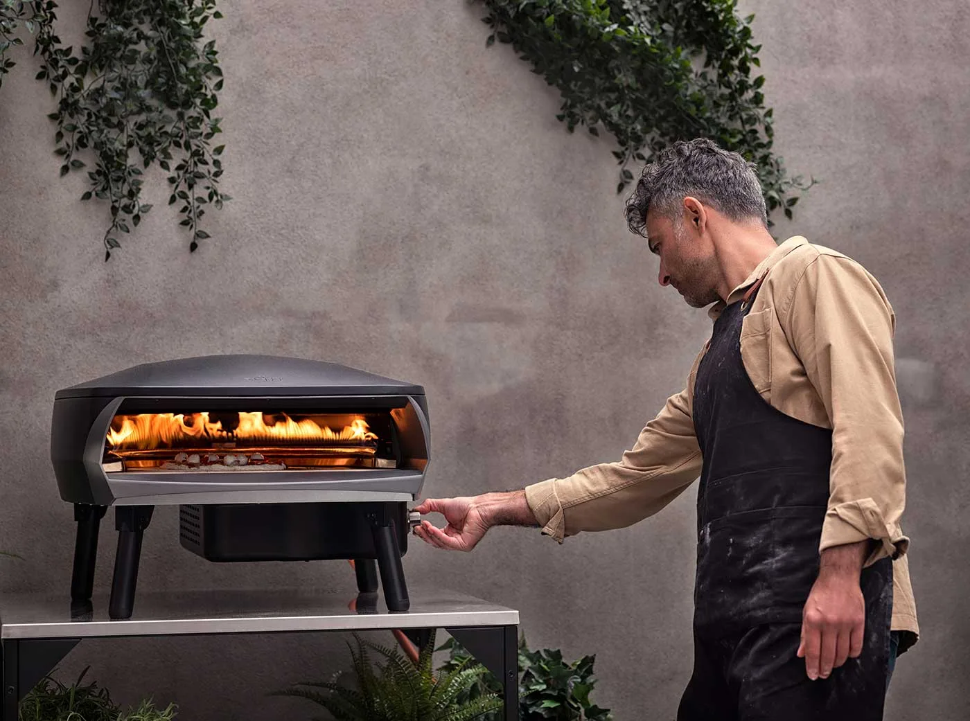 Witt Etna Rotante 16 inch pizza oven op gas