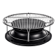 Kamado Joe SlōRoller met rek voor Classic Joe