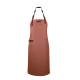 Xapron Dallas leren BBQ schort – nekband