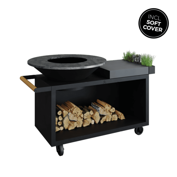 OFYR island black 100 PRO donker grijs keramiek