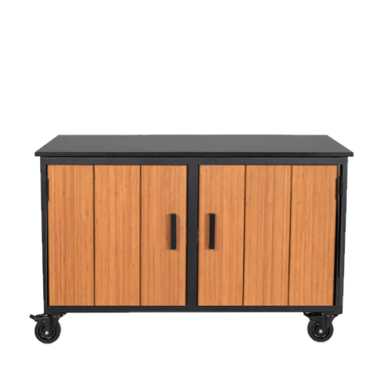 Fraaii mise en place tafel bamboe teak oil storage