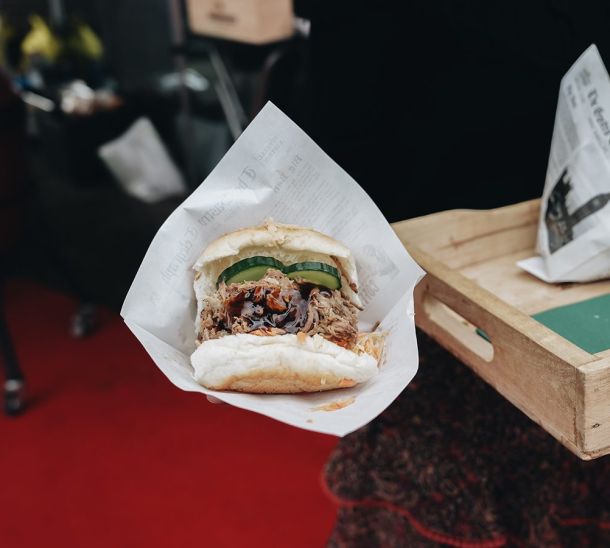 Broodje pulled pork