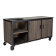 Fraaii Kamado buitenkeuken bamboe graphite inferno