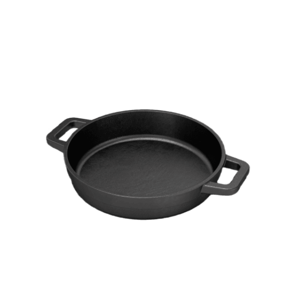 The Bastard fry pan cast iron compact