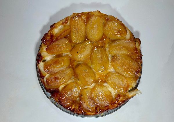 Tarte tatin uit de kamado