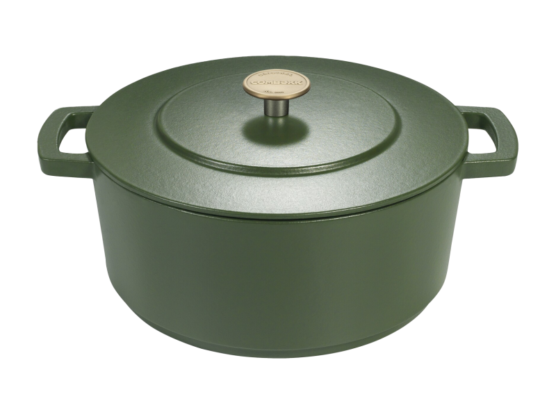 Combekk Original Dutch Oven Gietijzeren Pan - 28 cm Groen
