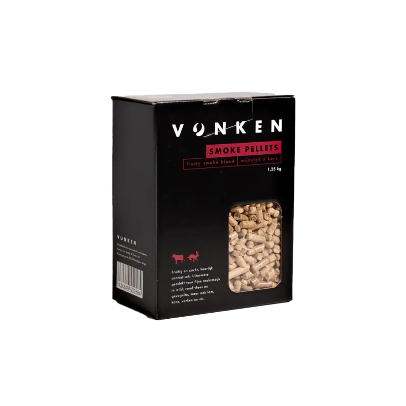 Vonken fruity smoke pellet blend 1,25 kg wijn kers