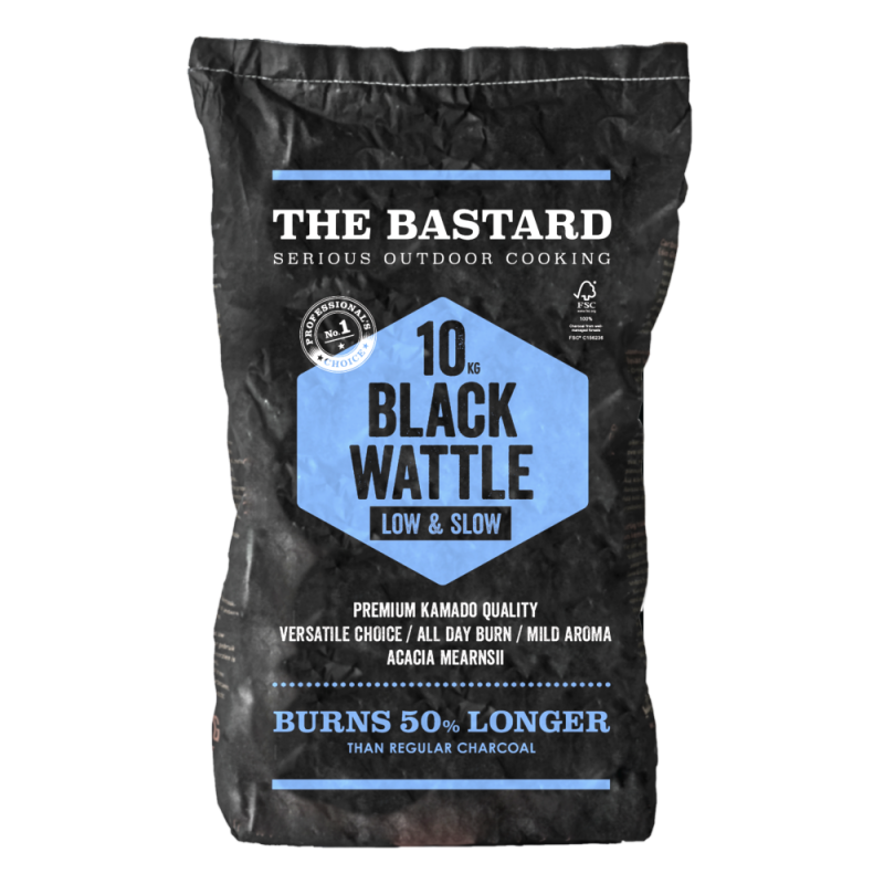 The Bastard houtskool black wattle 10 kg