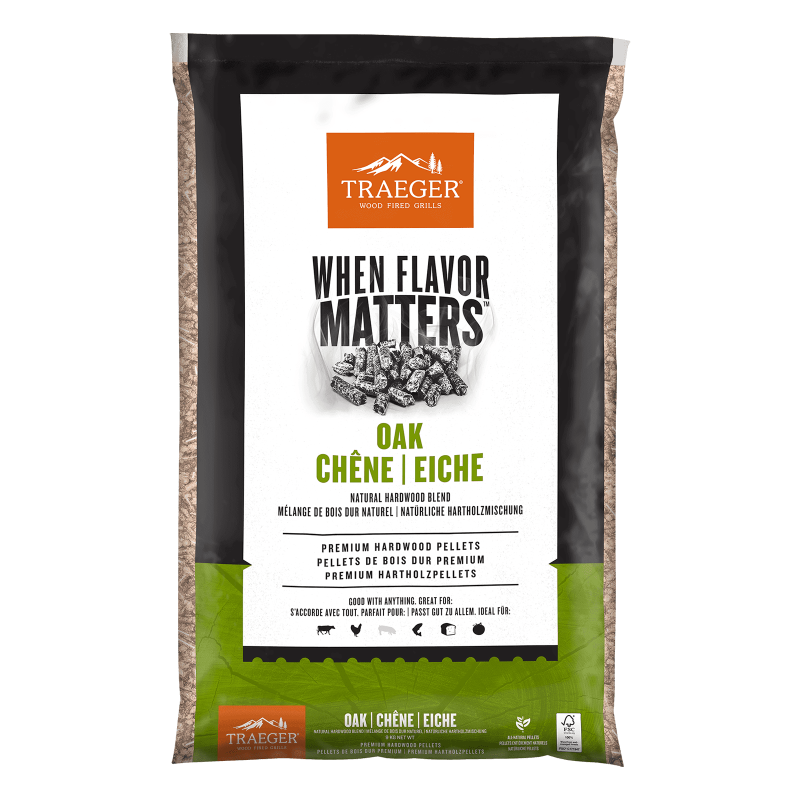 Traeger eiken BBQ hout pellets