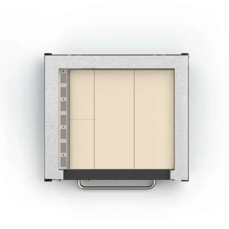 Vonken Home houtoven doorsnee vloer vloeroppervlak