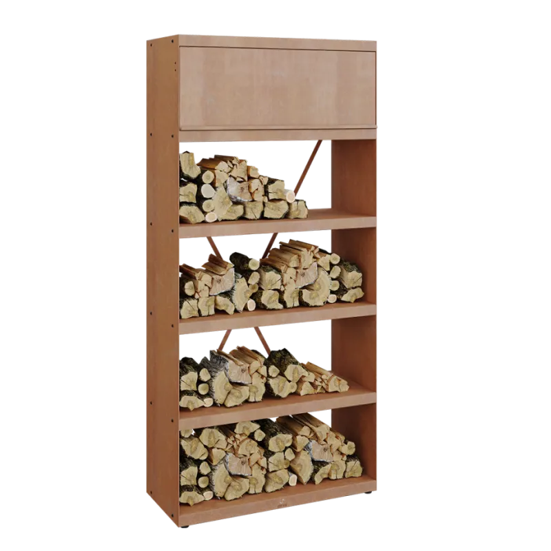 OFYR Wood Storage Corten 100