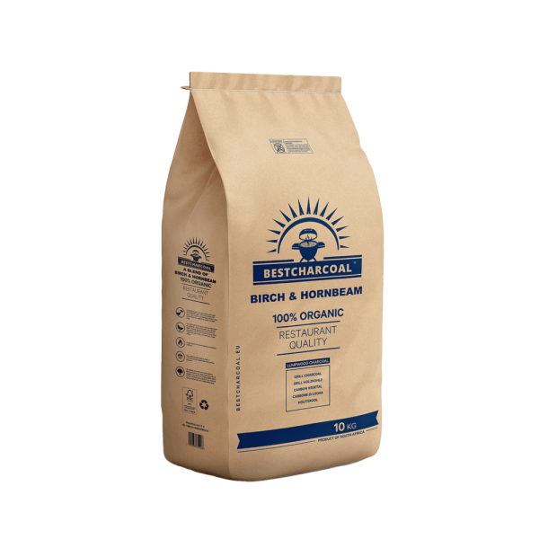 Bestcharcoal berk en haagbeuk houtskool – 10KG