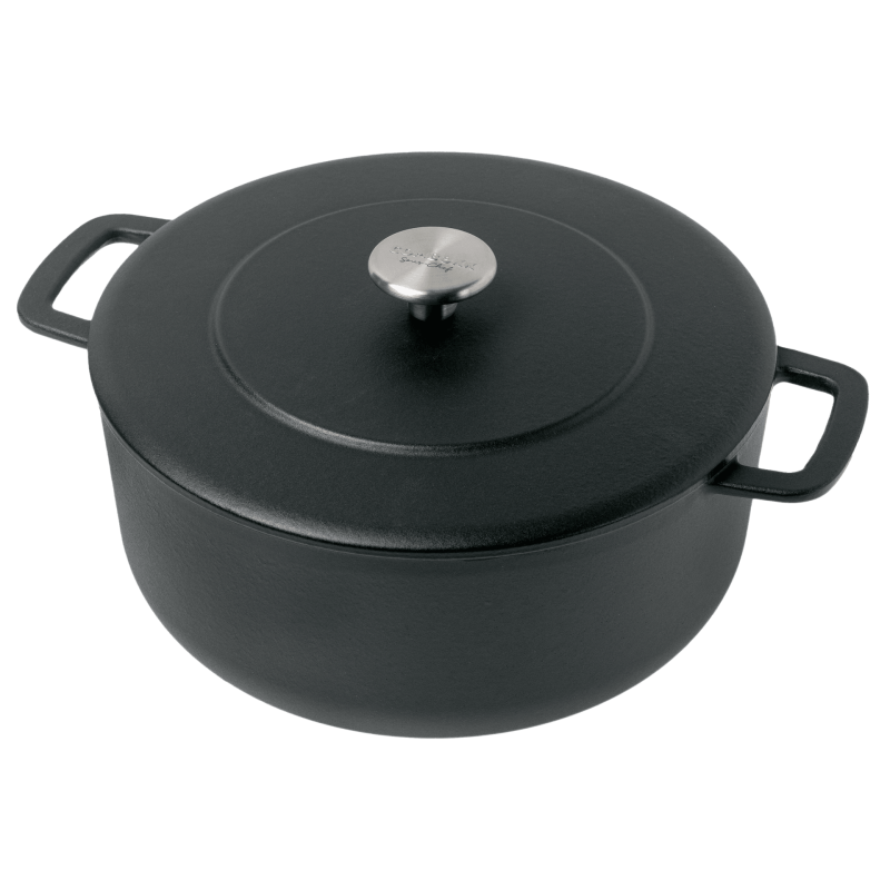 Combekk Sous-Chef Dutch Oven Braadpan – 24 cm Zwart