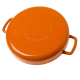 Combekk koekenpan dubbele handgreep 24 cm, oranje