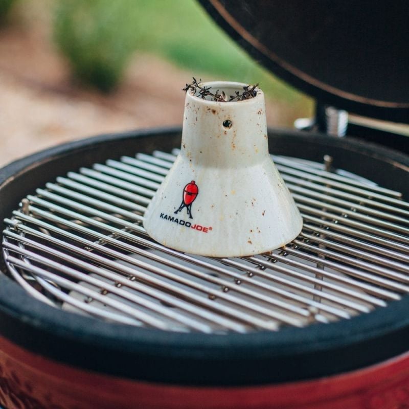 Kamado Joe chicken stand