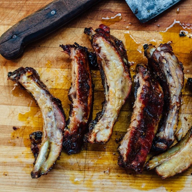 Kamado Joe rib rack rvs