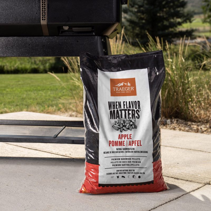 Traeger BBQ pellets Appel