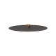 OFYR doofdeksel zwart 100 (Ø 60 cm)