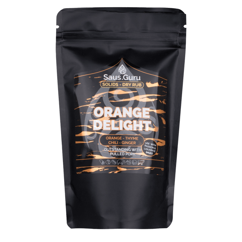 Saus.guru Orange delight – dry rub – 180gr