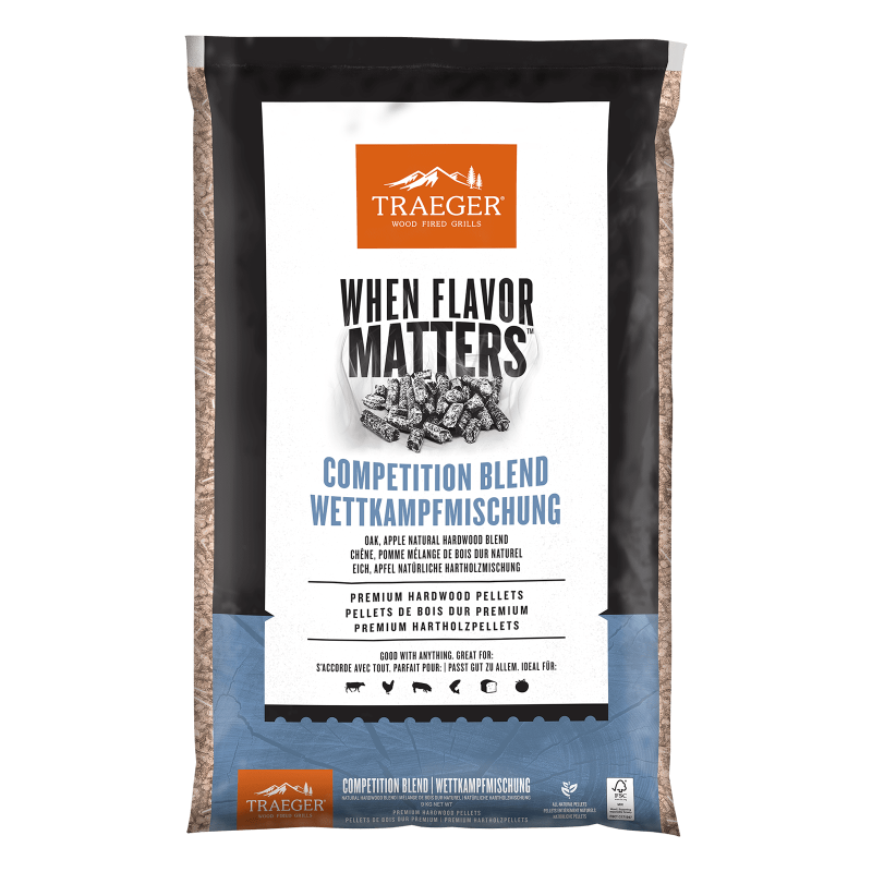 Traeger competition BBQ hout pellets