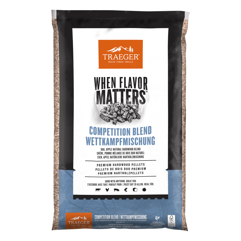 Traeger competition BBQ hout pellets