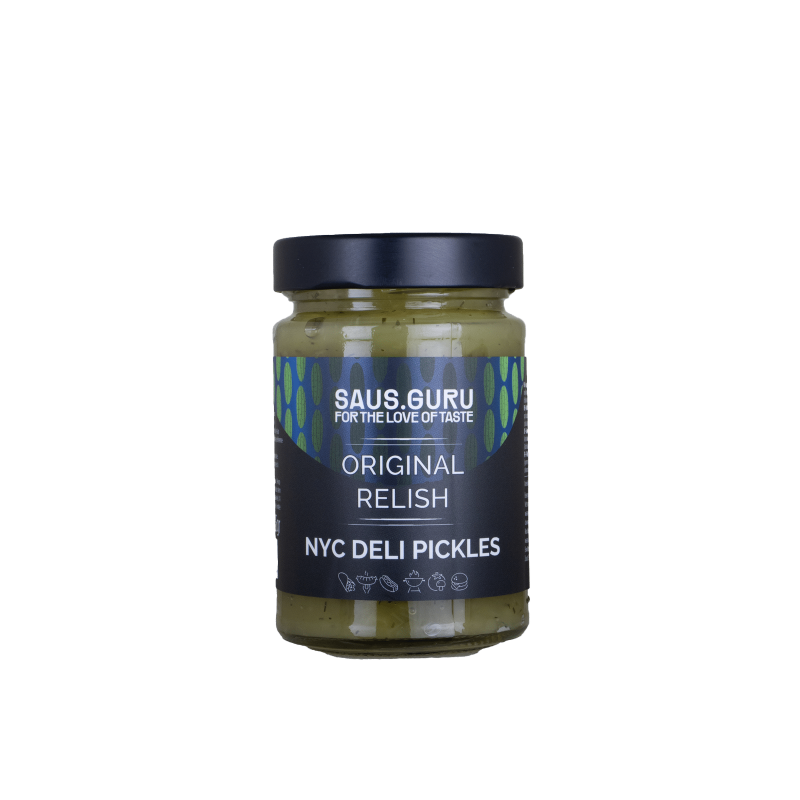 Saus.guru NYC Deli Pickles – Original Relish