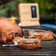 Meater block in kip op kamado